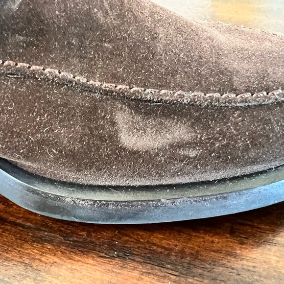 Vintage Gucci Women’s Suede Loafers - Picture 13 of 14